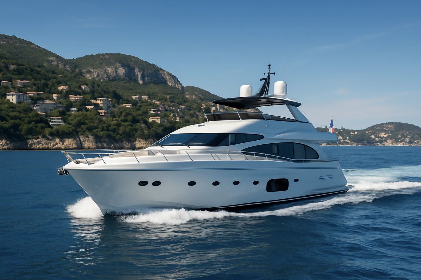 Yacht en France